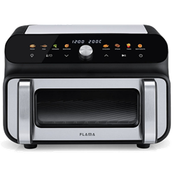 GRELHADOR SEM FUMOS E FRITADEIRA SEM ÓLEO FLAMA - 678 FL