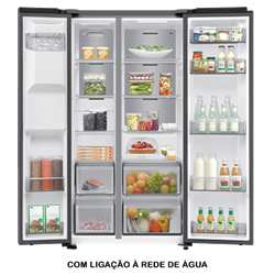 FRIGORÍFICO SIDE BY SIDE SAMSUNG - RS70F64KETEF