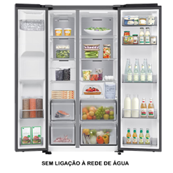 FRIGORIFICO SIDE BY SIDE SAMSUNG - RS70F65KDTEF