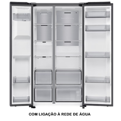 FRIGORÍFICO SIDE BY SIDE SAMSUNG - RS70F66KBTEF