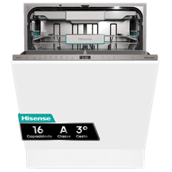 MÁQUINA DE LAVAR LOUÇA HISENSE - HV673A65