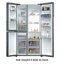 FRIGORÍFICO SIDE BY SIDE HAIER - HSPR79F18EWMB