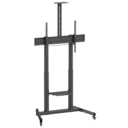 SUPORTE DE CHÃO CARRINHO AA TV 60-100" NAPOFIX - VWA1230B-A